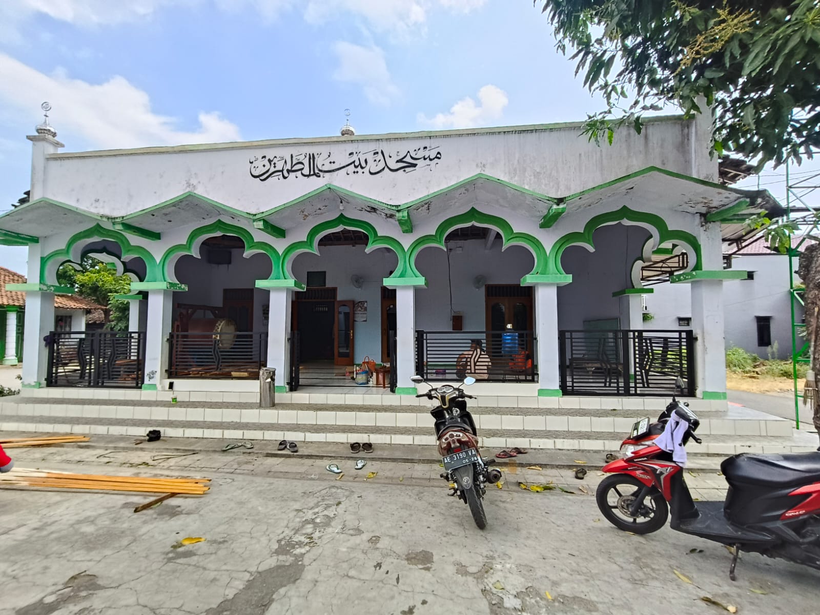 The location